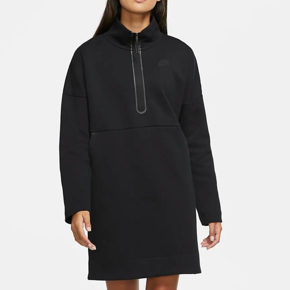 Nike Sportswear Half-Zip Dress - Picture 2 of 6